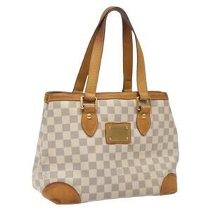 LOUIS VUITTON Damier Azur Hampstead PM Tote Bag N51207